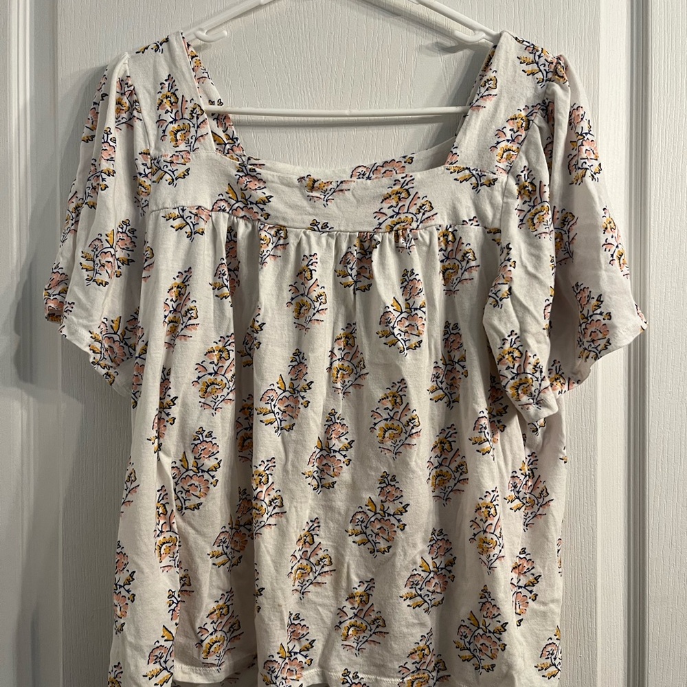 Lucky Brand Floral Blouse